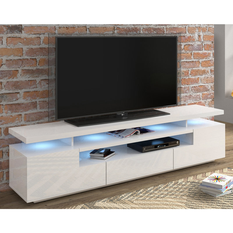 Orren Ellis Delrosario TV Stand for TVs up to 90 inches & Reviews Wayfair